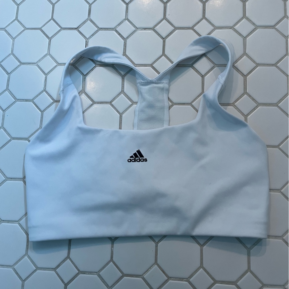 White Adidas Sports abra